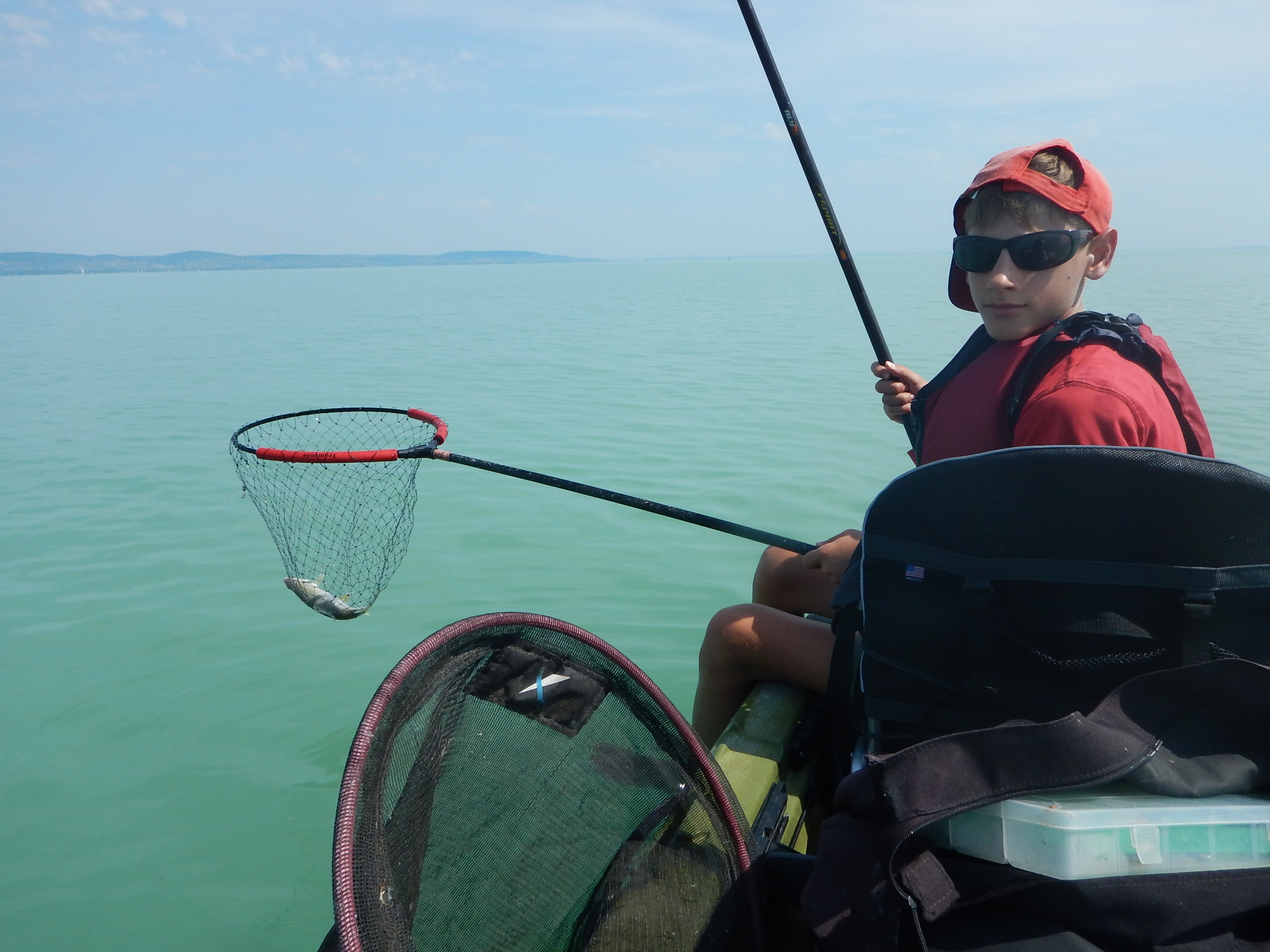 Bodorka a Balatonból